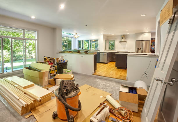Professional Kitchen Island Installation technician working in Riverdale, MD